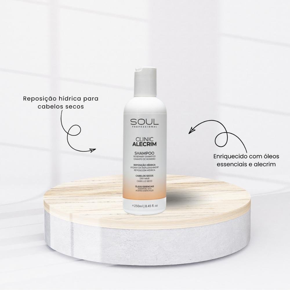 Shampoo Soul Clinic Alecrim 250 ml 1kg 2