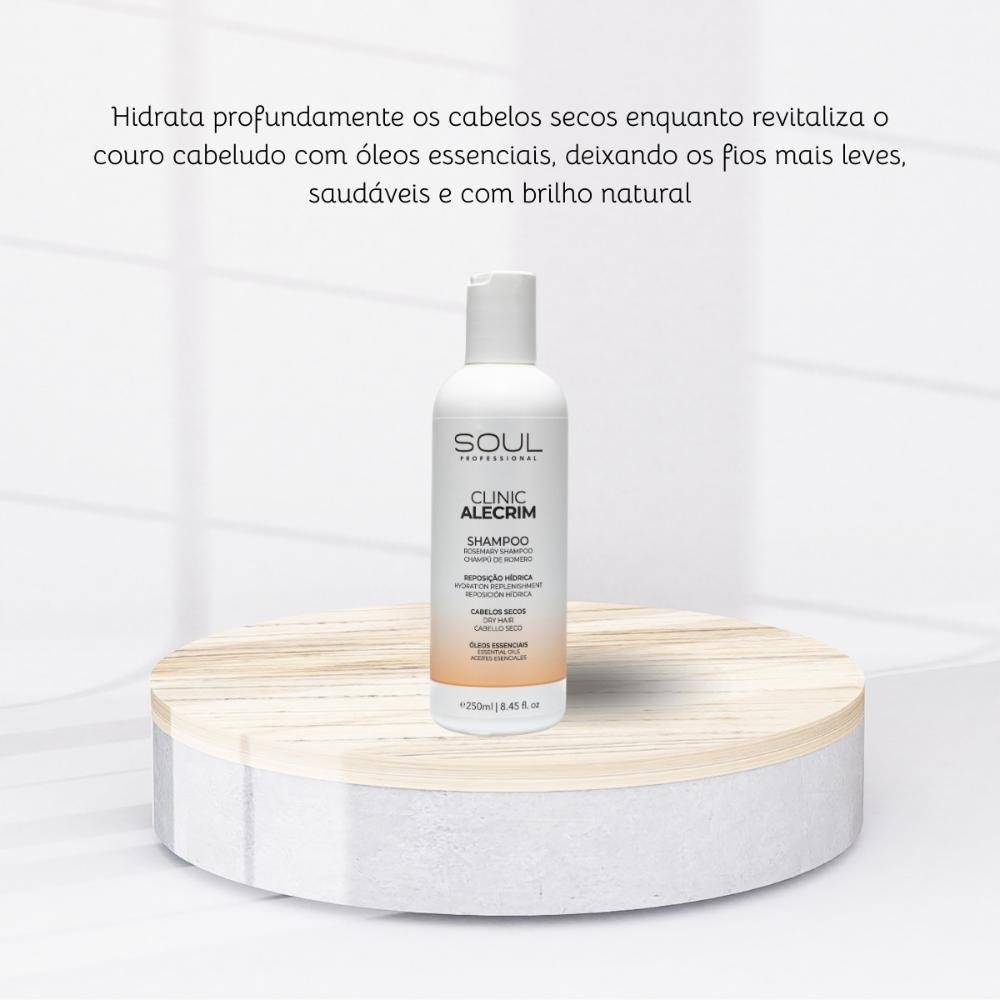 Shampoo Soul Clinic Alecrim 250 ml 1kg 5