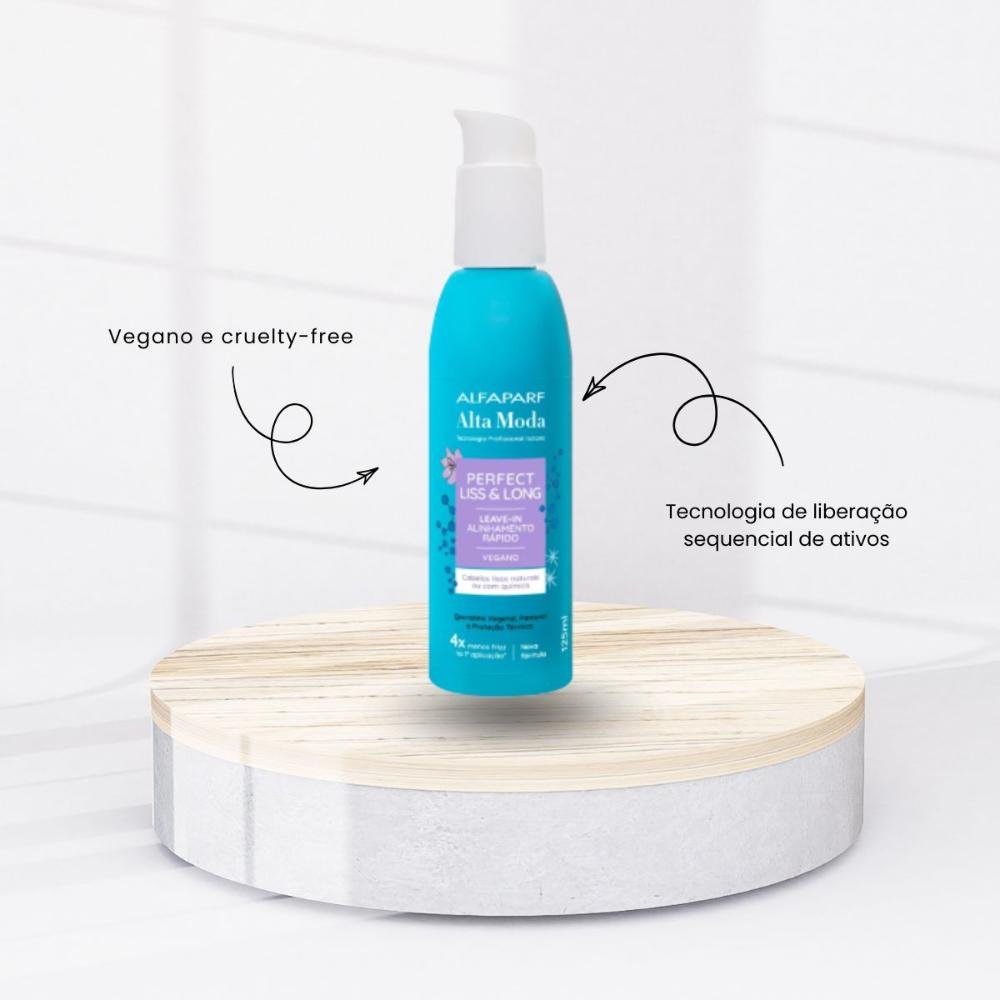 Leave-in Alfaparf Alta Moda Perfect Liss & Long Vegano 125 ml 125ml 2