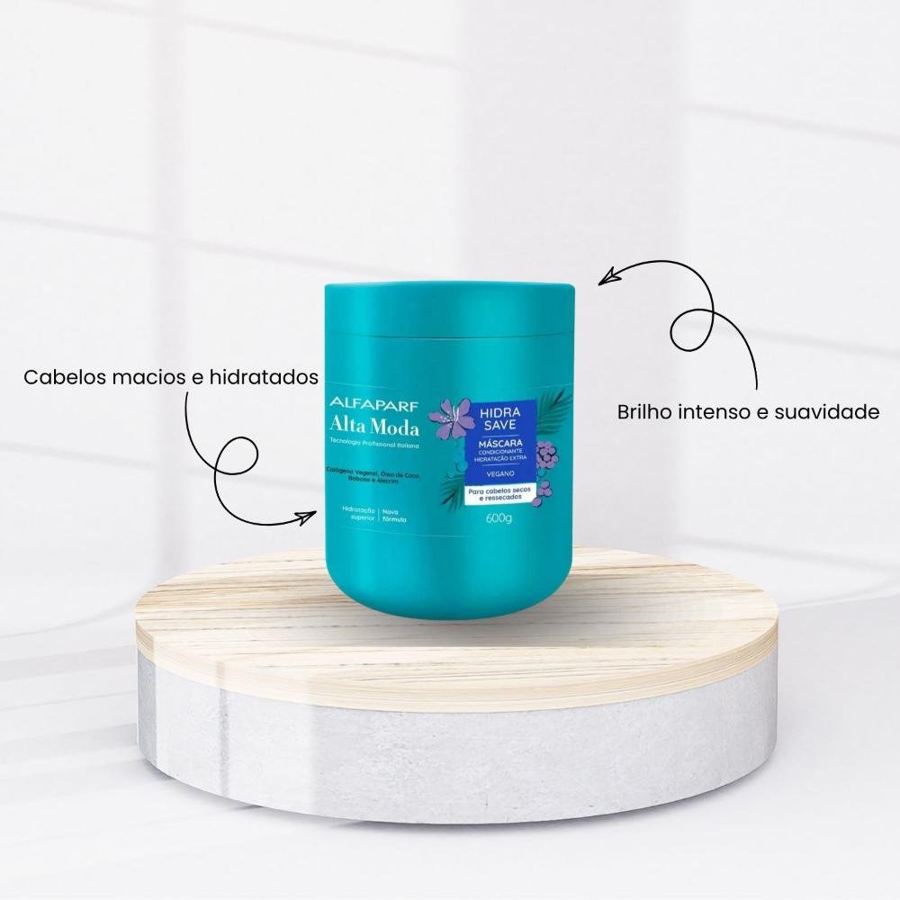 Máscara Alfaparf Alta Moda Hidra Save Máscara de Hidratação 600 g 600g 2
