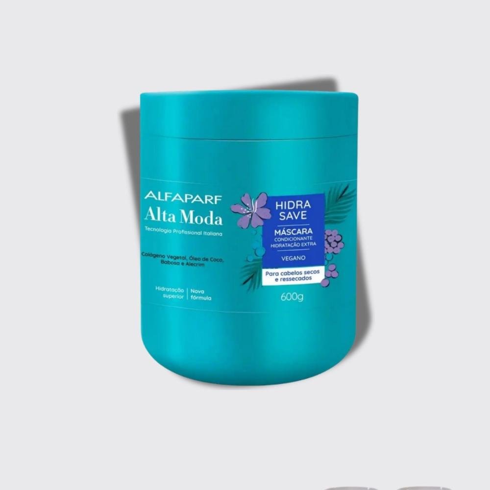 Máscara Alfaparf Alta Moda Hidra Save Máscara de Hidratação 600 g 600g 4