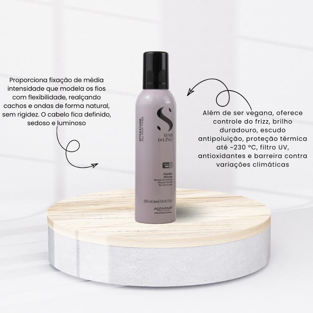 Alfaparf Semi Di Lino Style&Care Flexible Mousse 250ml 250ml 2