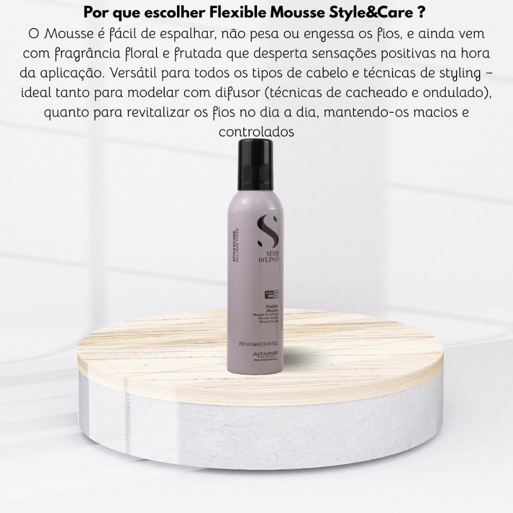 Alfaparf Semi Di Lino Style&Care Flexible Mousse 250ml 250ml 5