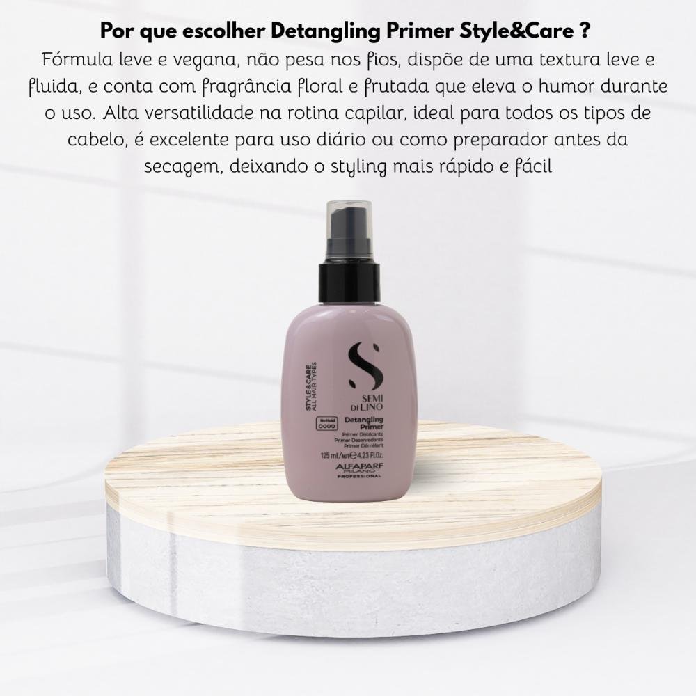 Alfaparf Semi Di Lino Style&Care Detangling Primer 125ml 125ml 5
