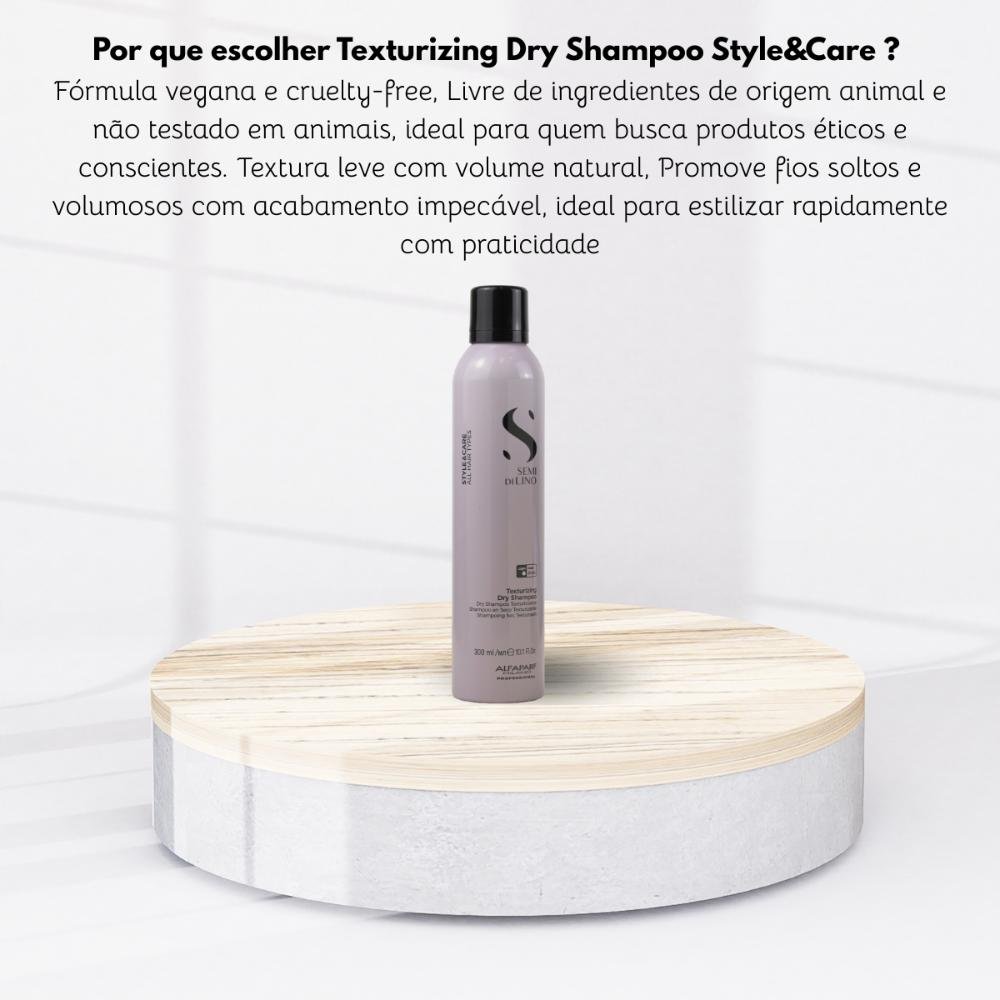 Alfaparf Semi Di Lino Style&Care Shampoo a Seco 300ml 300ml 5