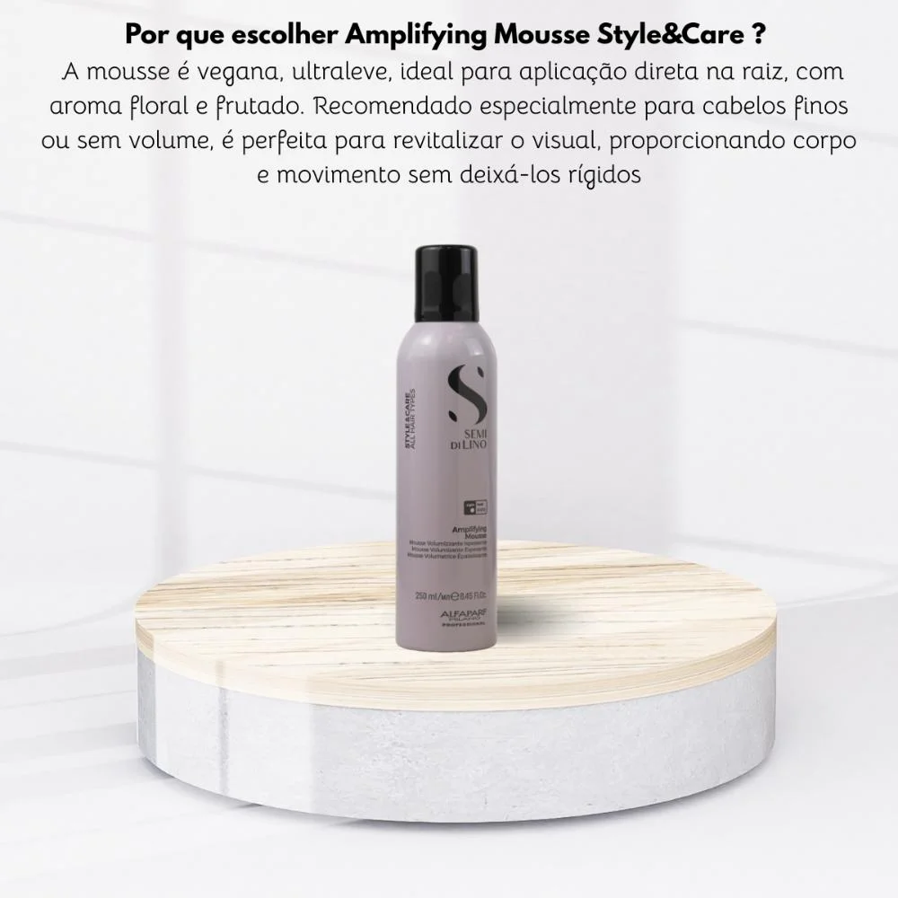 Alfaparf Semi Di Lino Style&Care Amplifying Mousse 250ml 250ml 5