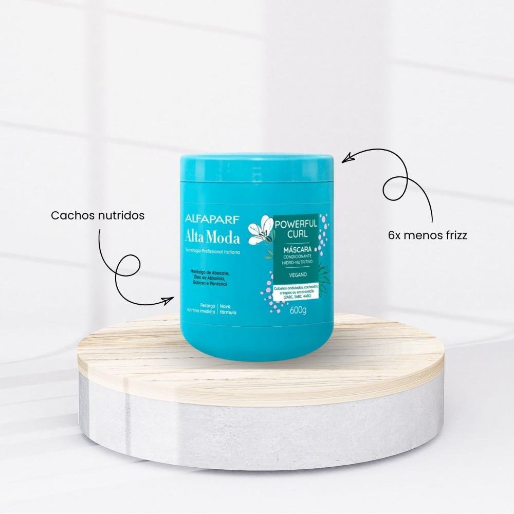 Máscara Alfaparf Alta Moda Powerful Curl Definição Máscara de Hidratação 600 g 600g 2