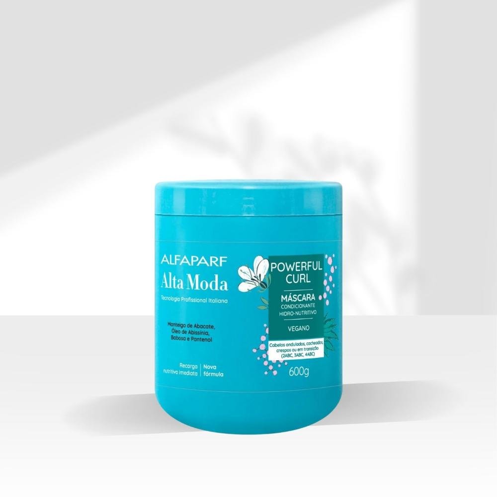 Máscara Alfaparf Alta Moda Powerful Curl Definição Máscara de Hidratação 600 g 600g 3