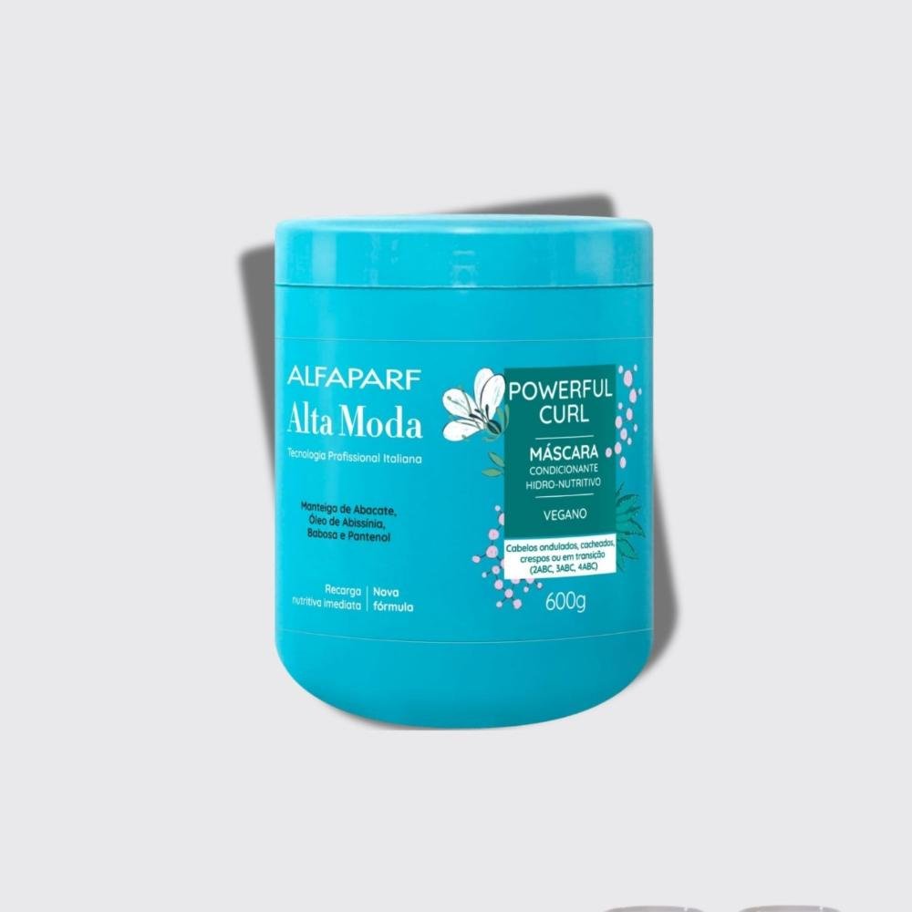 Máscara Alfaparf Alta Moda Powerful Curl Definição Máscara de Hidratação 600 g 600g 4