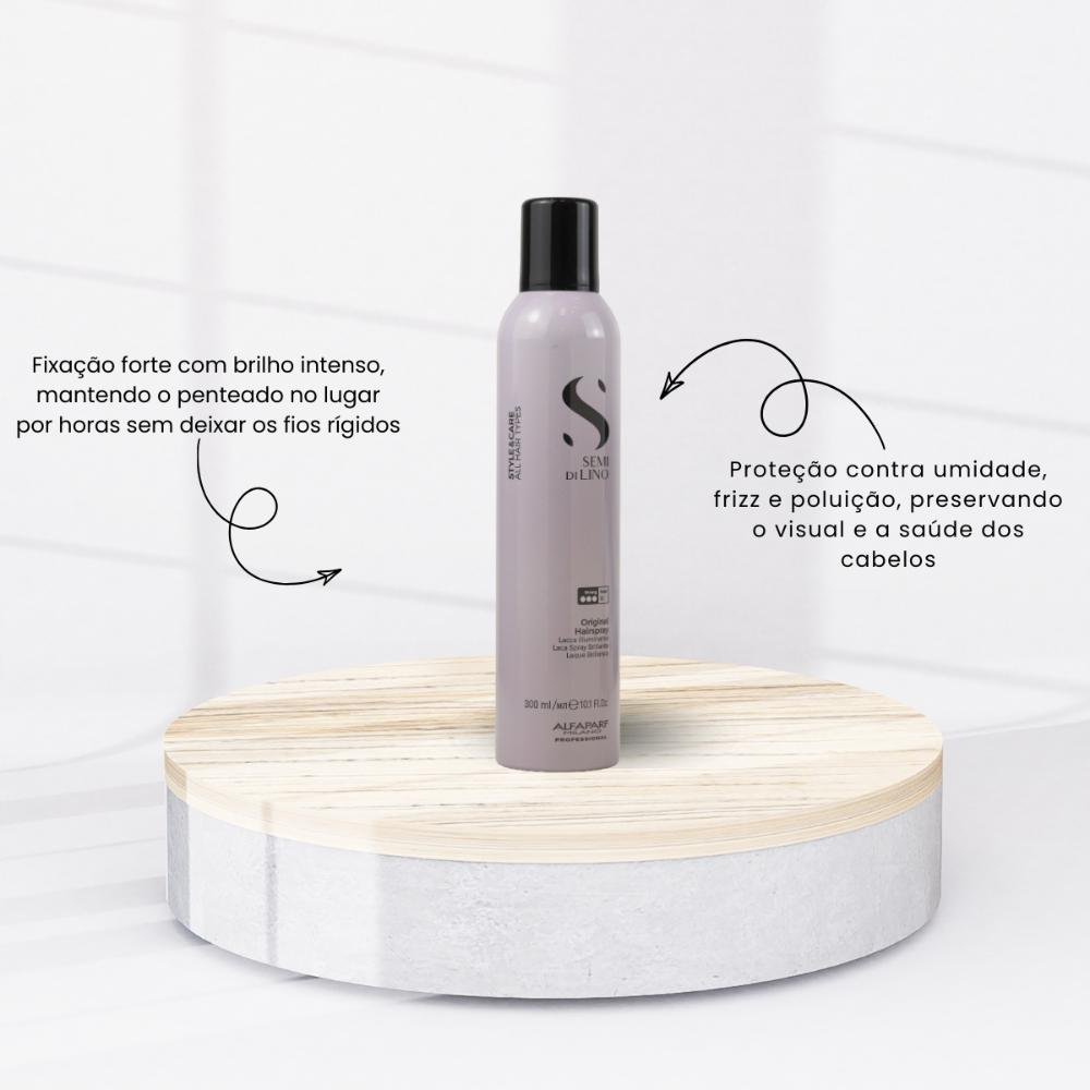 Alfaparf Semi Di Lino Style&Care Original Hairspray 300 ml 300ml 2