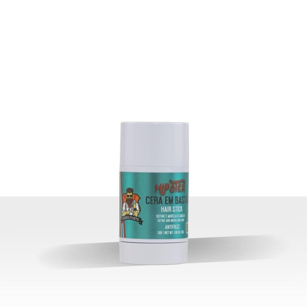 Barba Forte Hipster Cera Bastão Fixação e Controle 30 g 30g 3