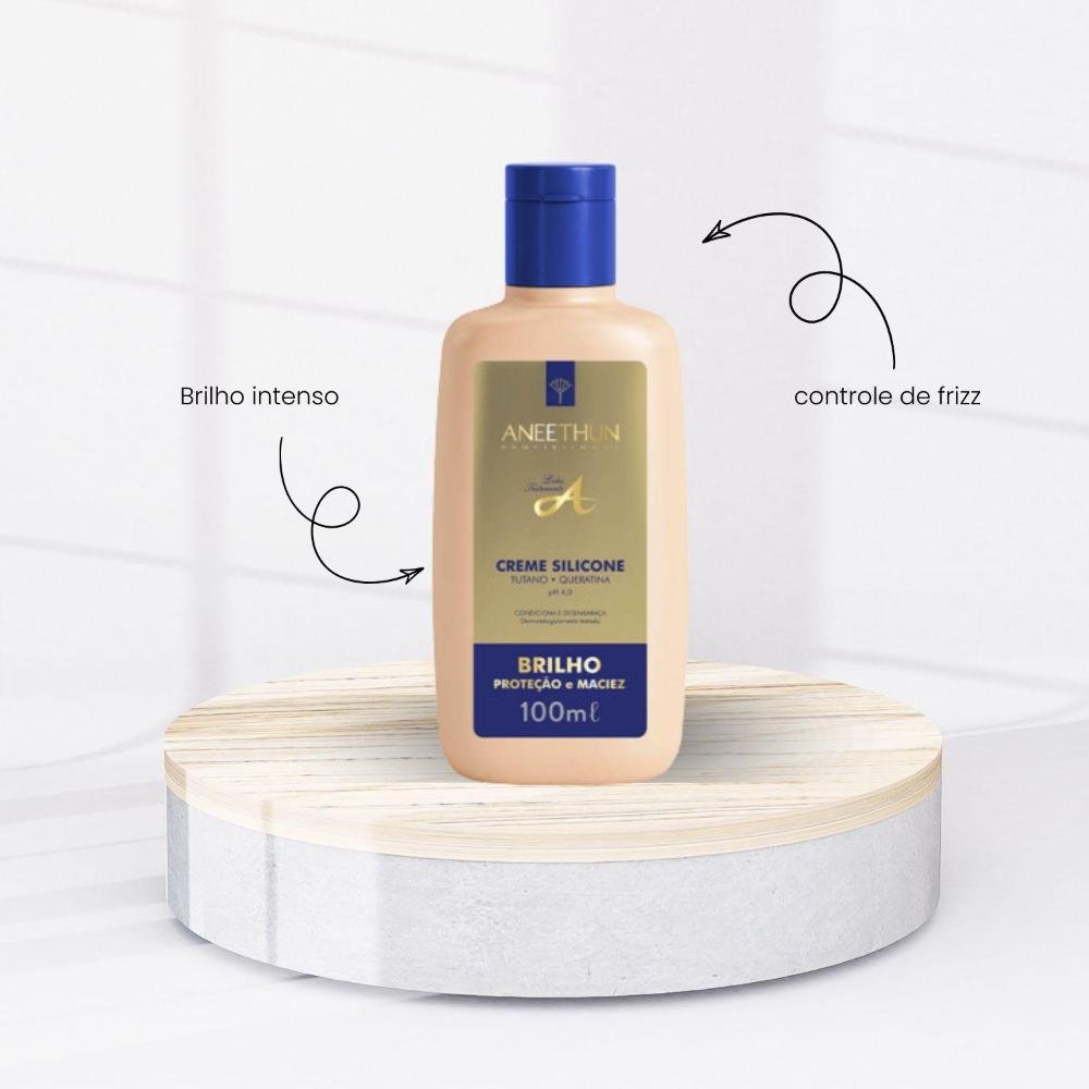 Leave-in Aneethun Linha A Creme de Silicone Brilho 100 ml