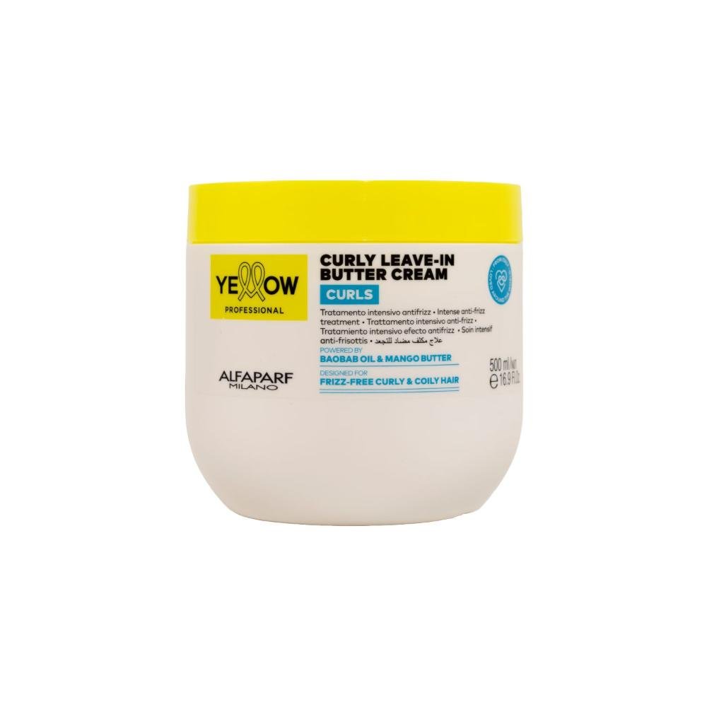 Creme Leave-in Yellow Curls Nutrição Cabelos Cacheados 500ml