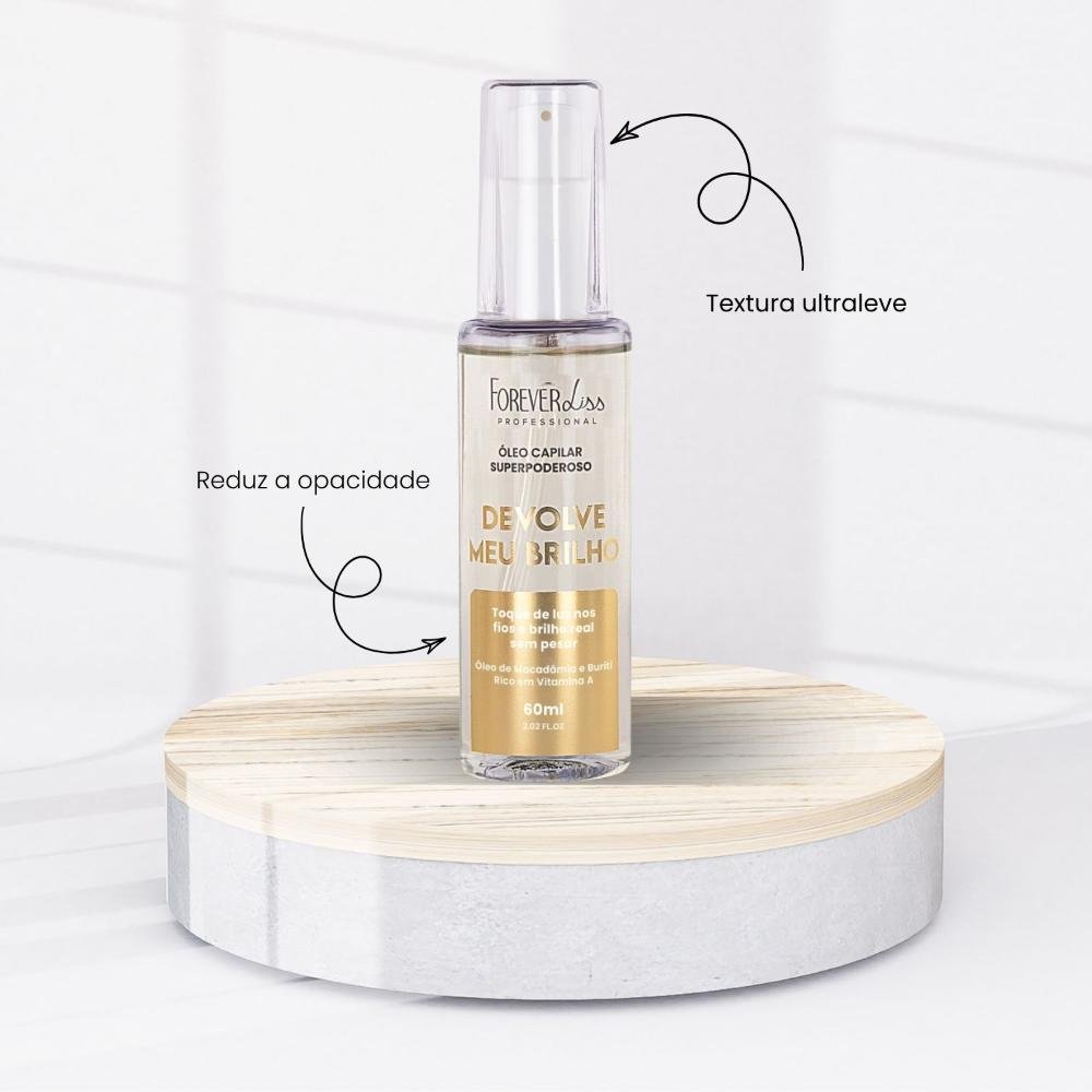 Oleo Capilar Forever Liss Devolve Meu Brilho 60 ml 60ml 2
