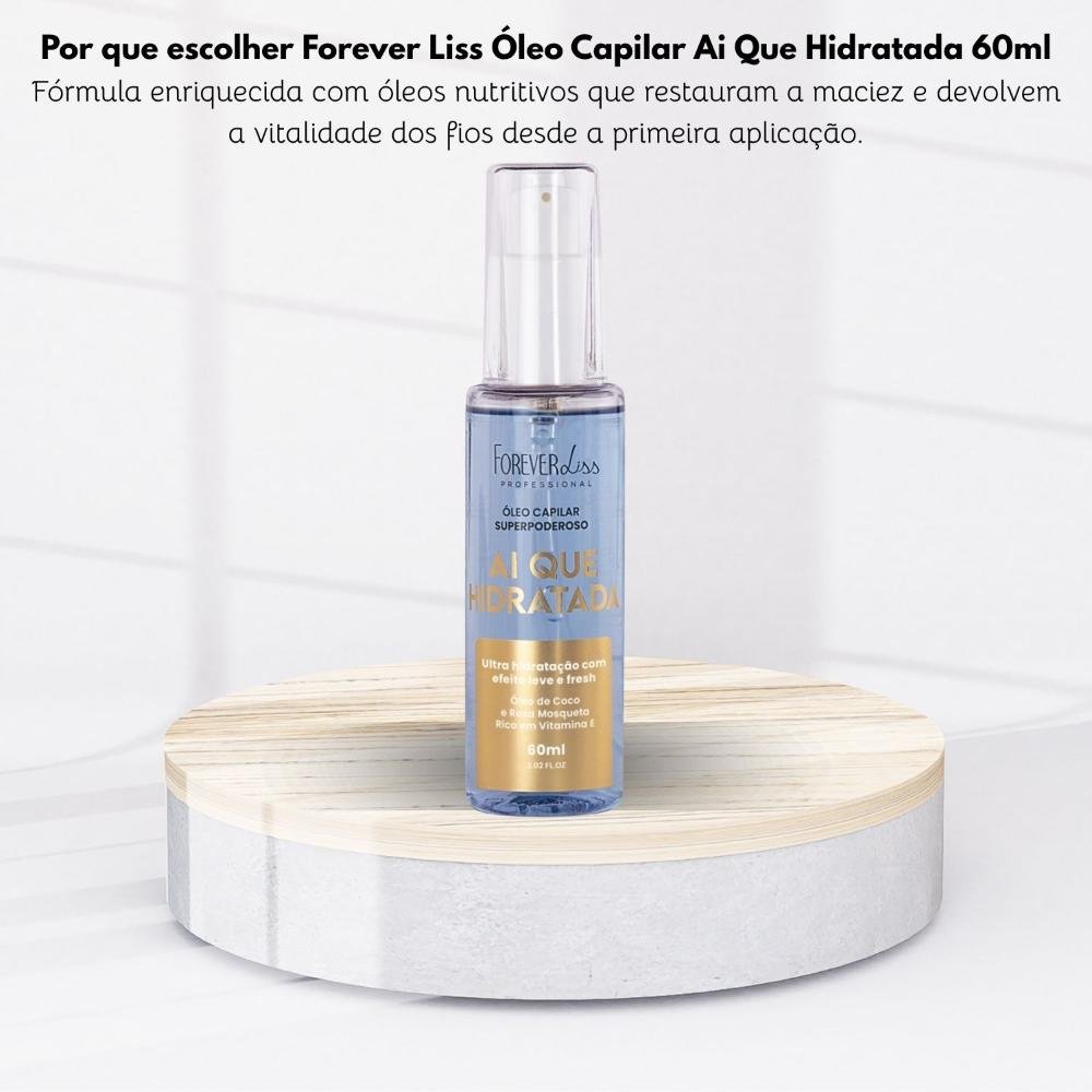 Oleo Capilar Forever Liss Ai Que Hidratada 60 ml 60ml 5