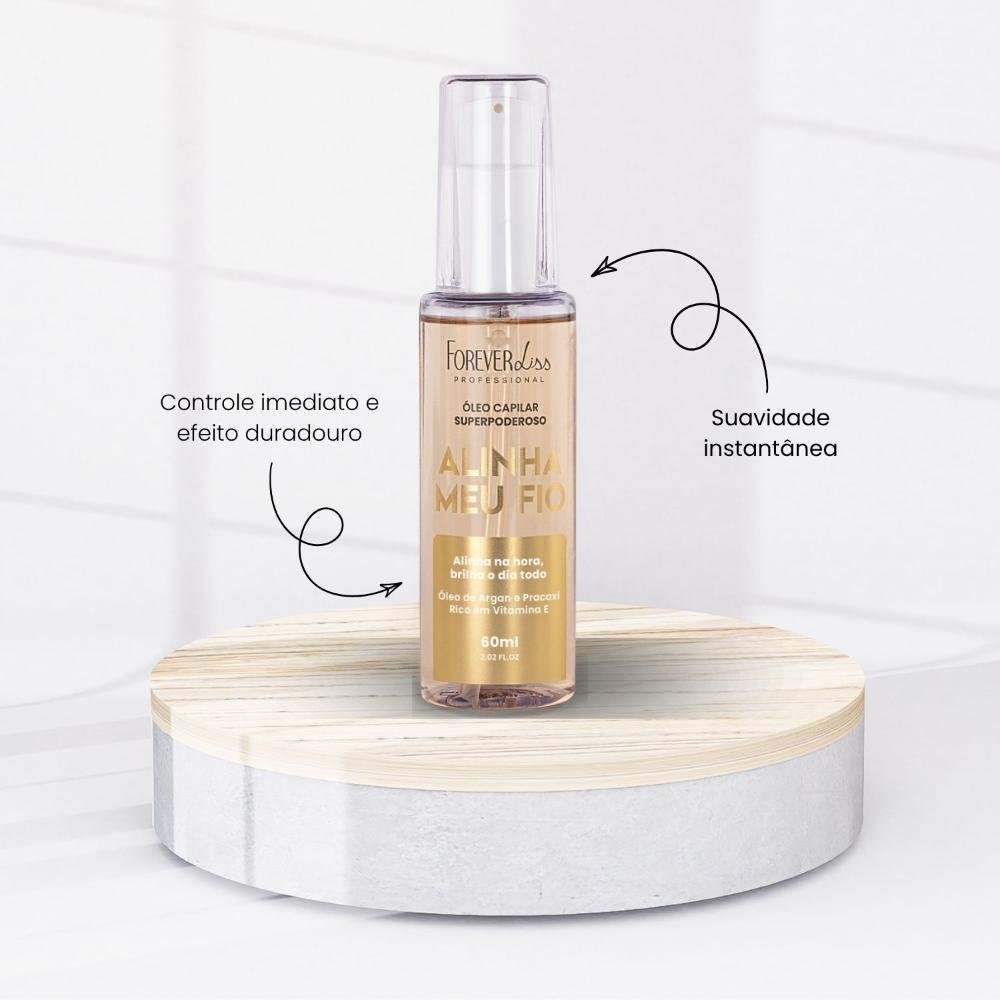 Oleo Capilar Forever Liss Alinha Meu Fio 60 ml 60ml 2