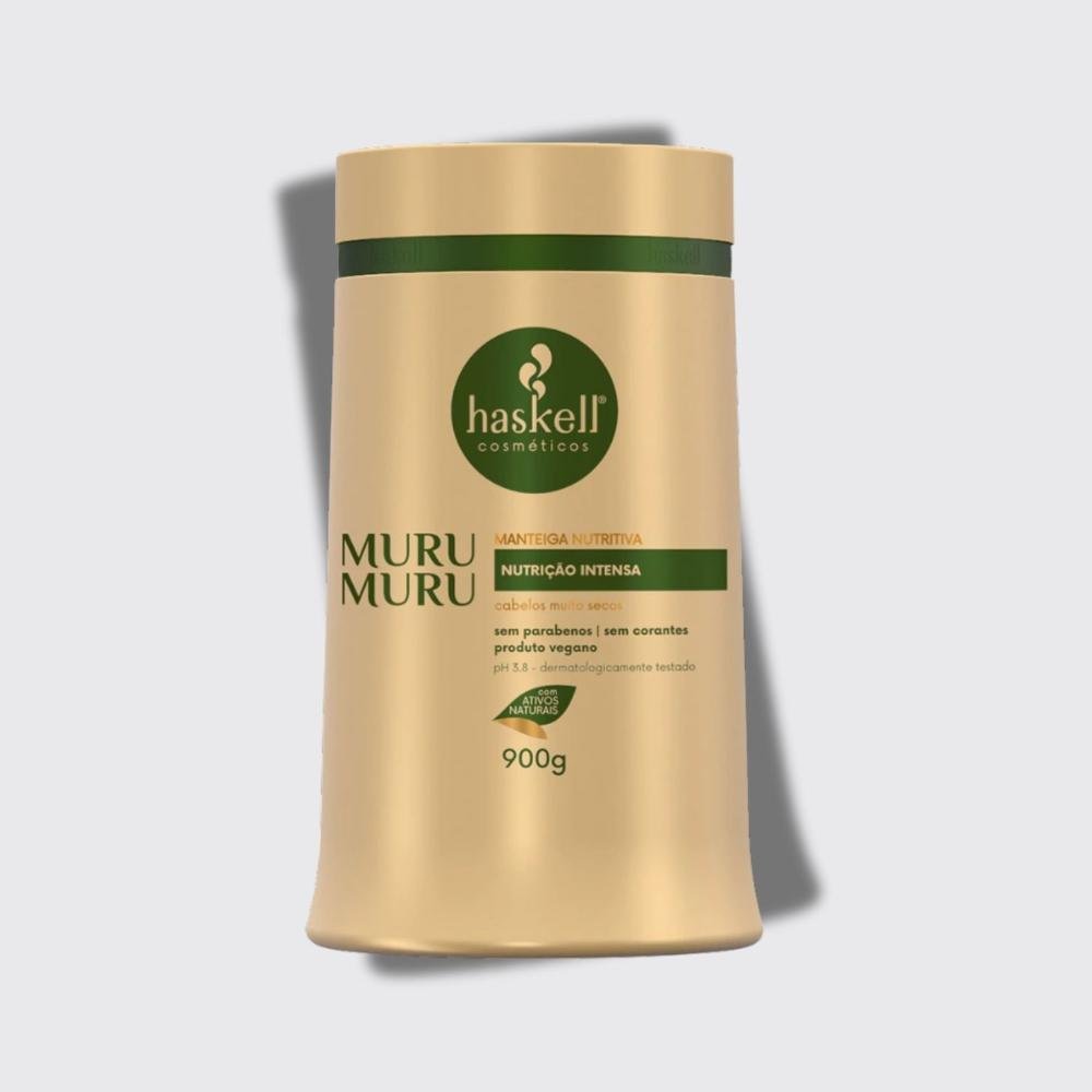 Mascara Capilar Haskell Muru Muru Manteiga Nutritiva 900 g 900g 4
