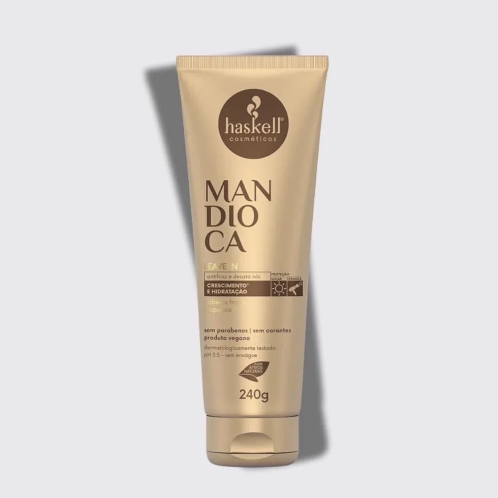 Leave in Haskell Mandioca Força Nutrição 240 g 240g 4