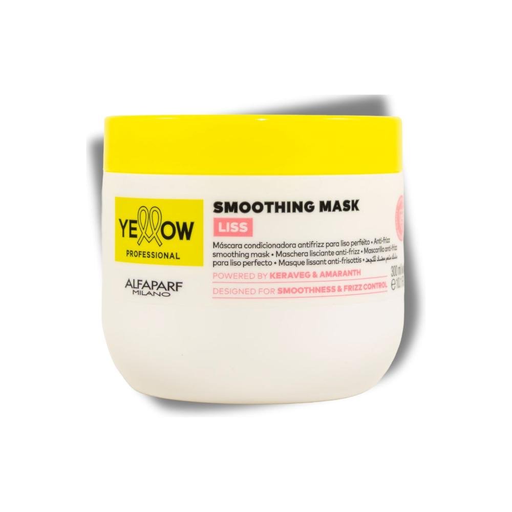 Máscara Yellow Liss Smoothing Condicionadora Antifrizz 300ml 300ml 4