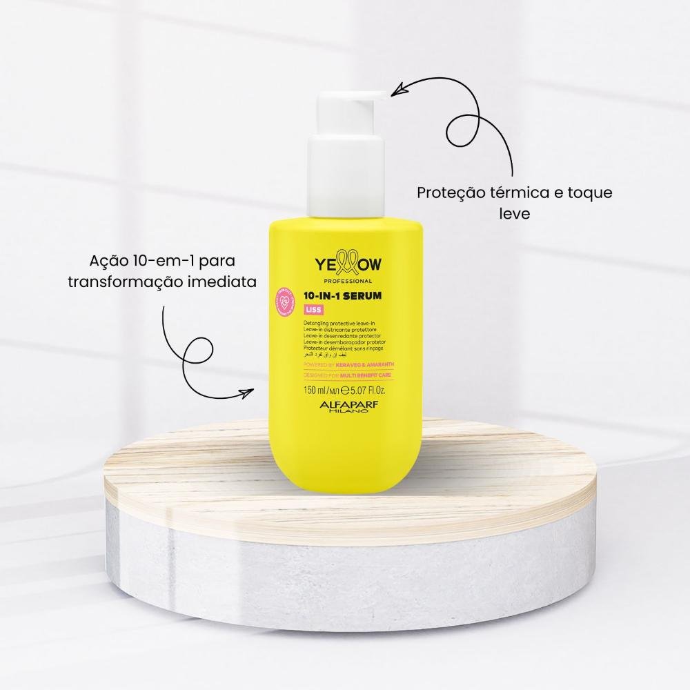 Sérum Leave-in 10-in-1 Yellow Liss Multi-Beneficios 150ml 150ml 2