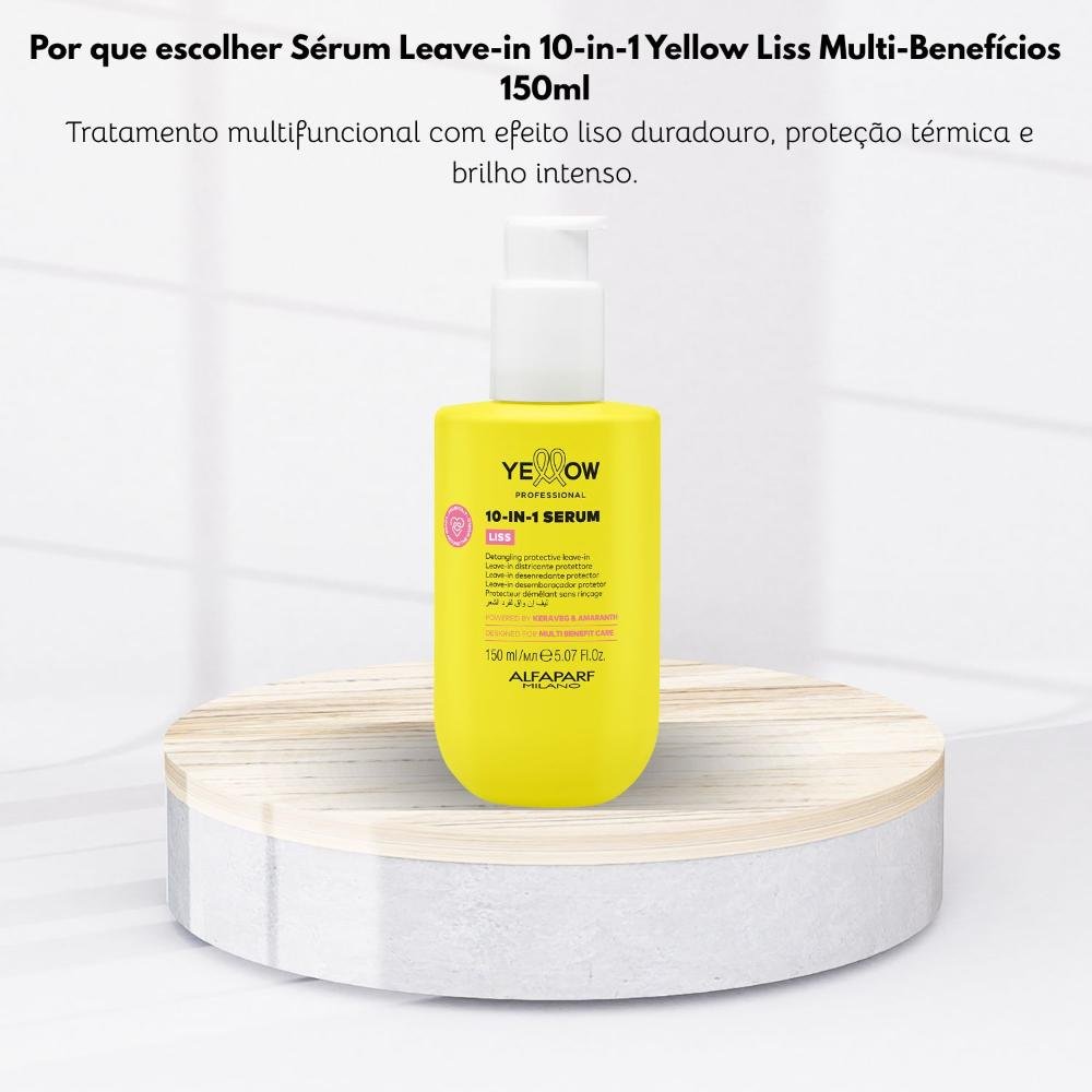 Sérum Leave-in 10-in-1 Yellow Liss Multi-Beneficios 150ml 150ml 5
