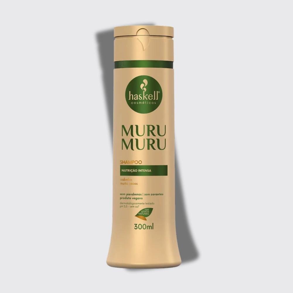 Shampoo Haskell Muru Muru Nutrição Hidratação 300 ml 300ml 4