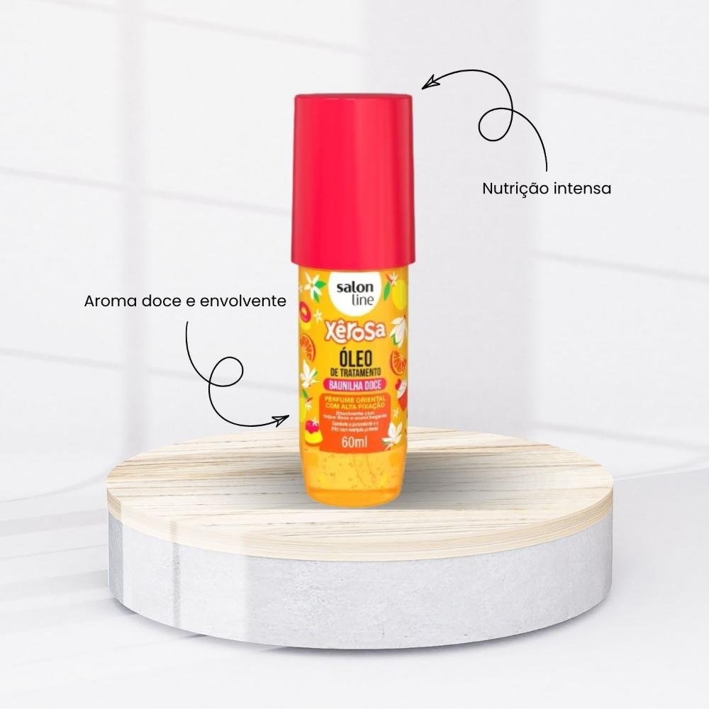 Óleo Capilar Salon LIne Xêrosa Baunilha Doce 60 ml 60ml 2