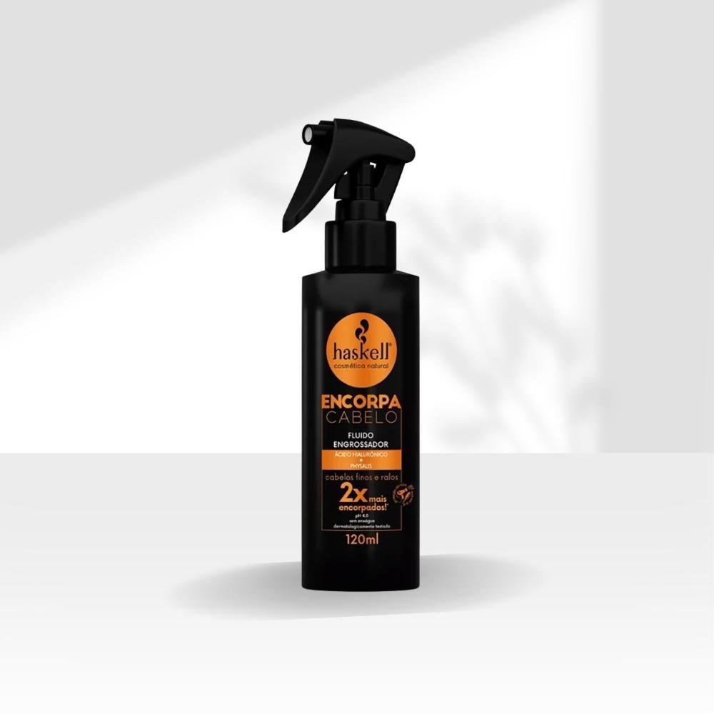 Fluido Engrossador Haskell Encorpa Cabelo Volume 120 ml 120ml 3