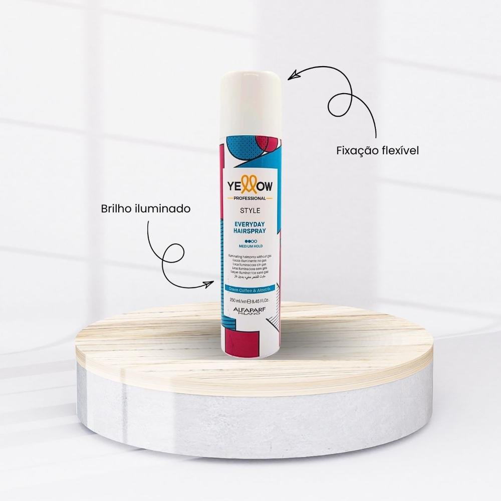 Laque Yellow Style Everyday Hairspray Iluminadora 250 ml 250ml 2