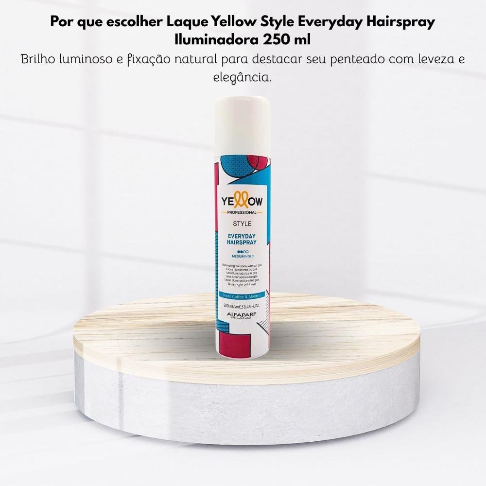 Laque Yellow Style Everyday Hairspray Iluminadora 250 ml 250ml 5