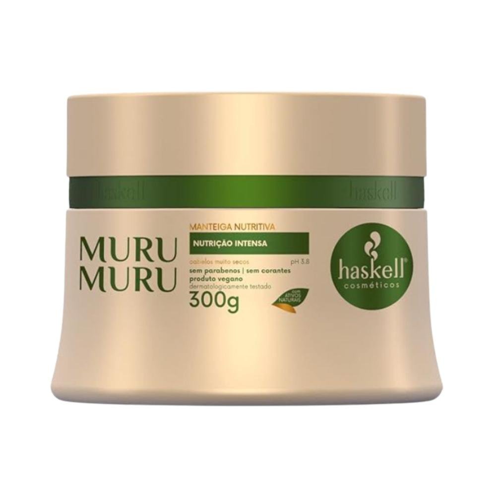 Mascara Capilar Haskell Muru Muru Manteiga Nutritiva 300 g
