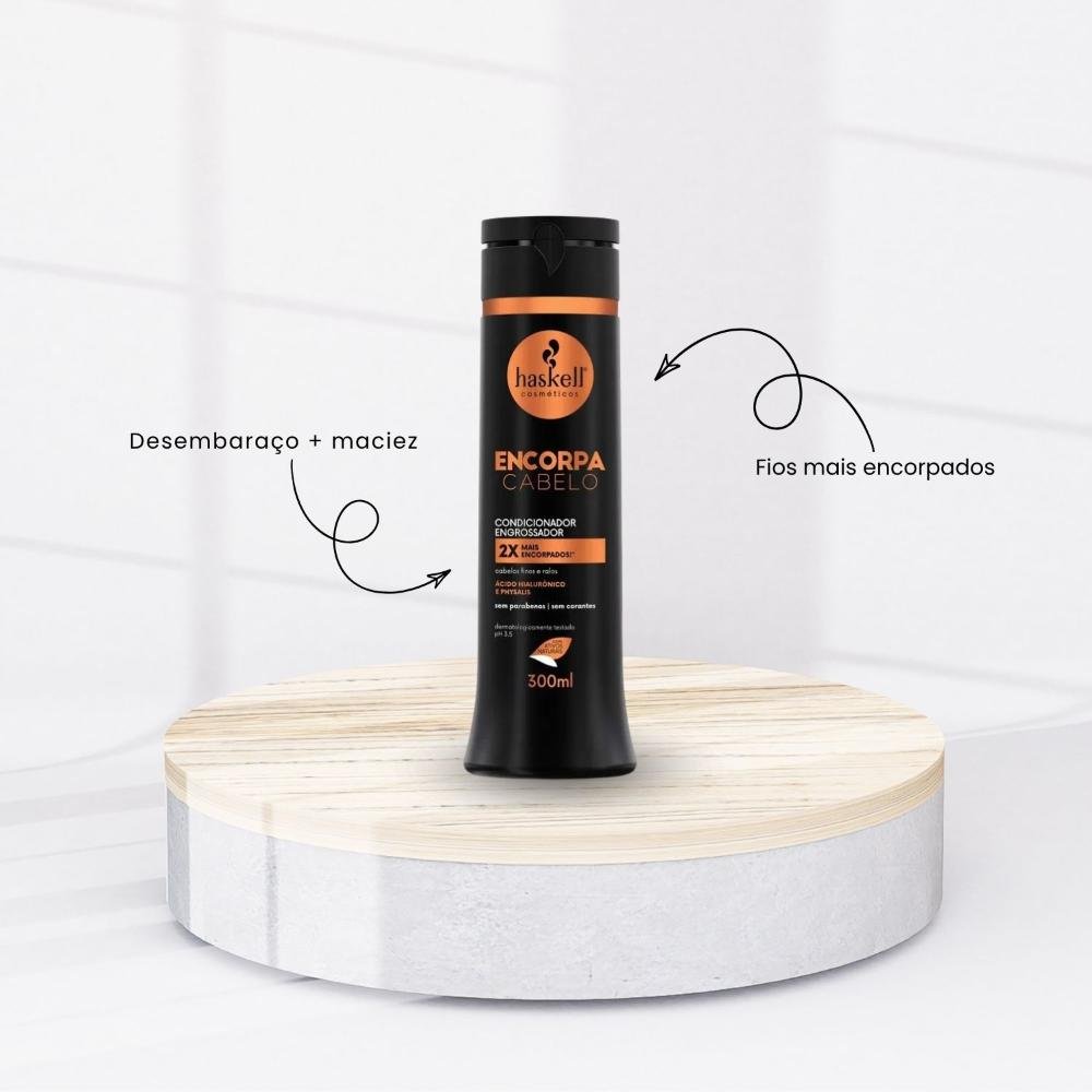 Condicionador Haskell Encorpa Cabelo Volume 300ml 300ml 2