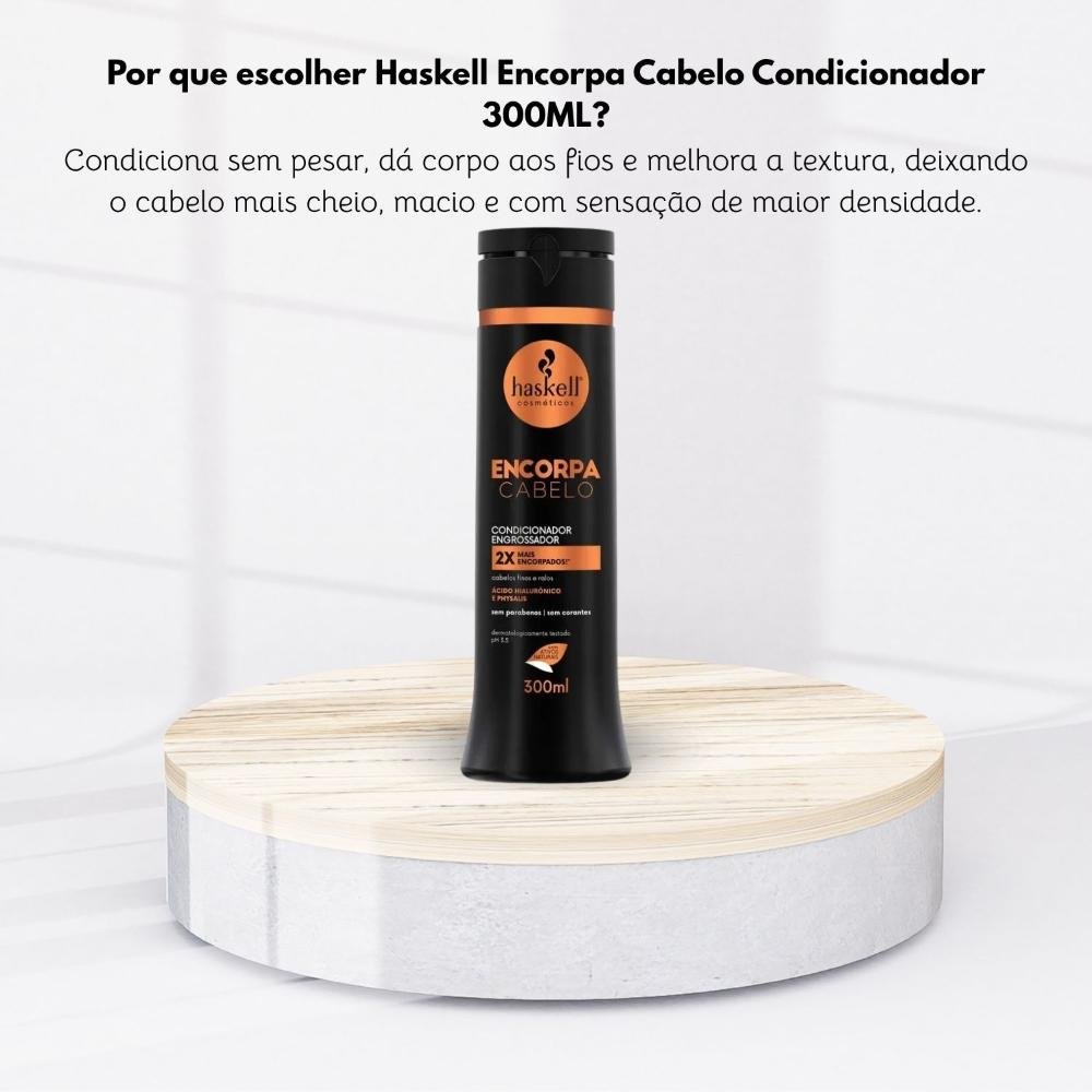 Condicionador Haskell Encorpa Cabelo Volume 300ml 300ml 5