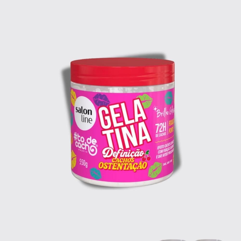 Gelatina Capilar Salon Line #TodeCacho Definição Ostentação 550 g 550g 4