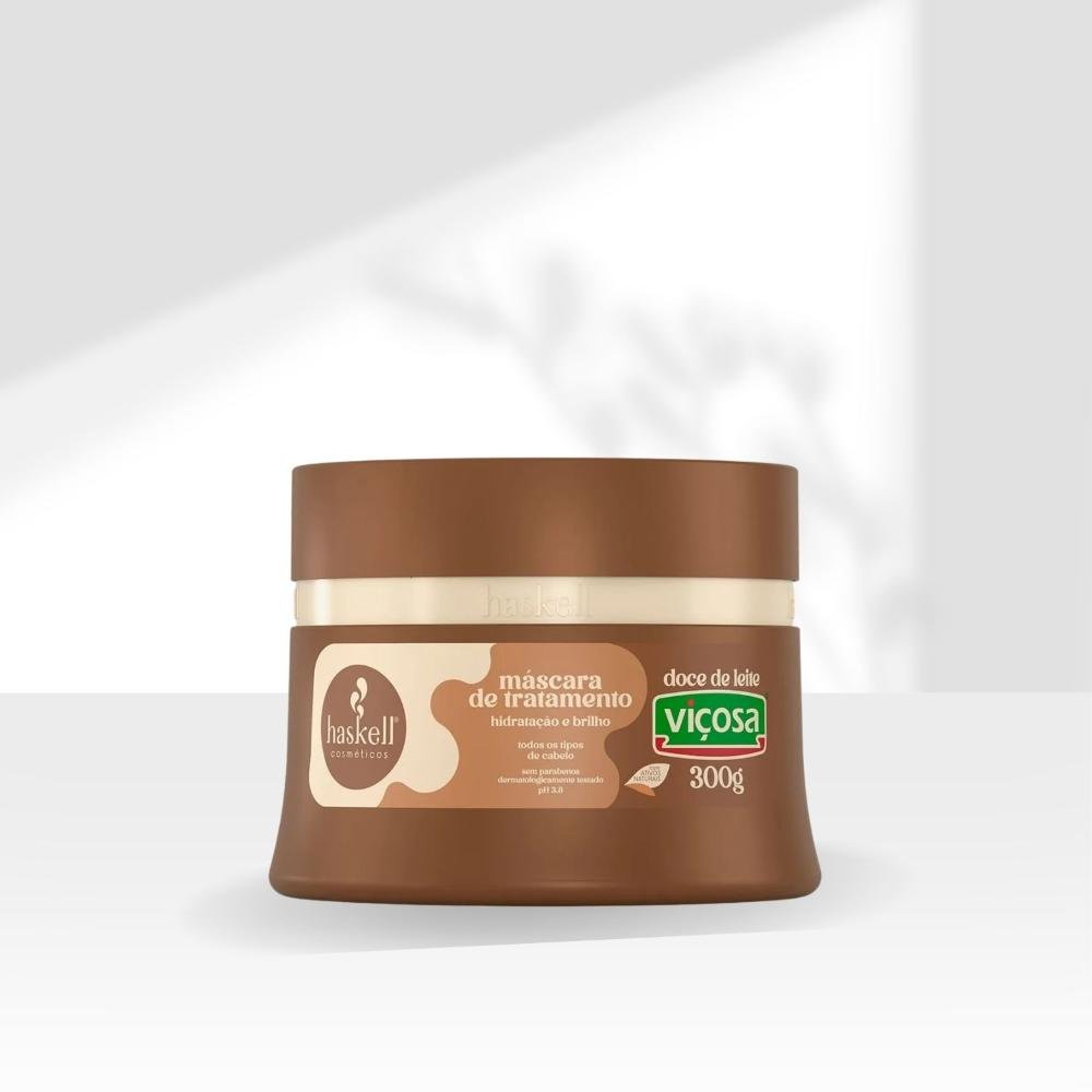 Máscara Tratamento Haskell Viçosa Doce de Leite 300g 300g 3