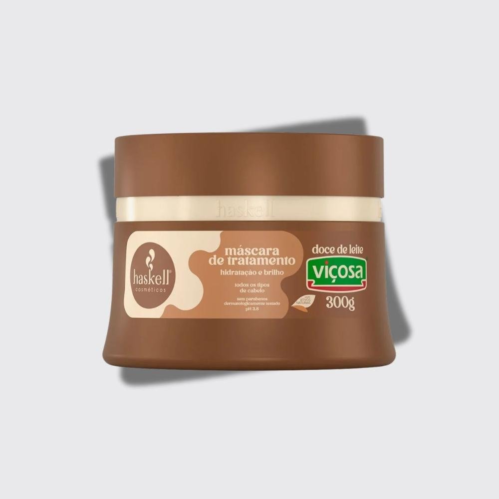 Máscara Tratamento Haskell Viçosa Doce de Leite 300g 300g 4