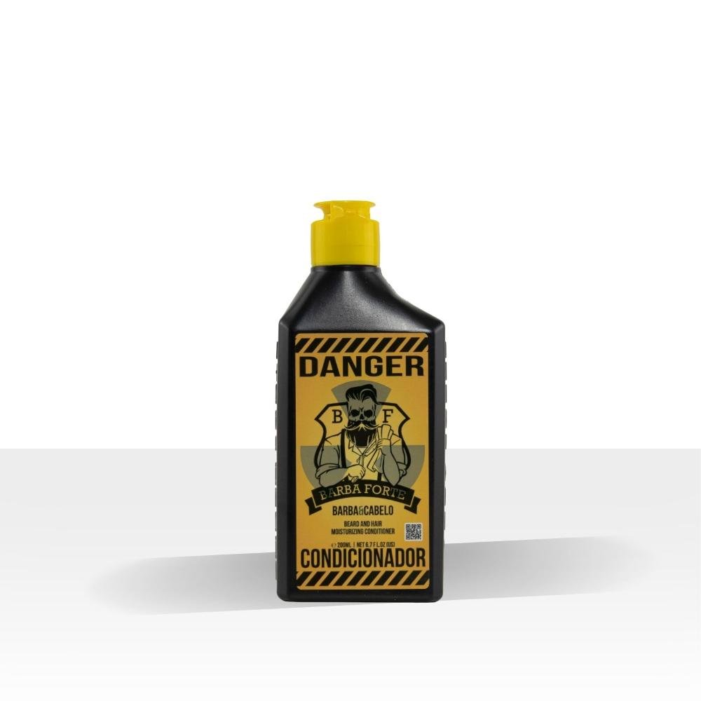 Barba Forte Danger Condicionador Hidratação e Maciez 200ml 200ml 3