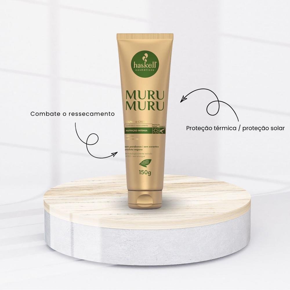 Leave in Haskell Muru Muru Nutrição Hidratação 150 g 150g 2