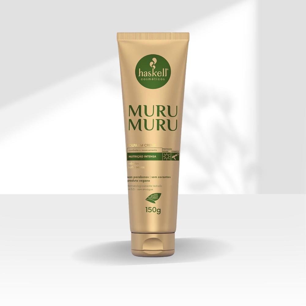 Leave in Haskell Muru Muru Nutrição Hidratação 150 g 150g 3