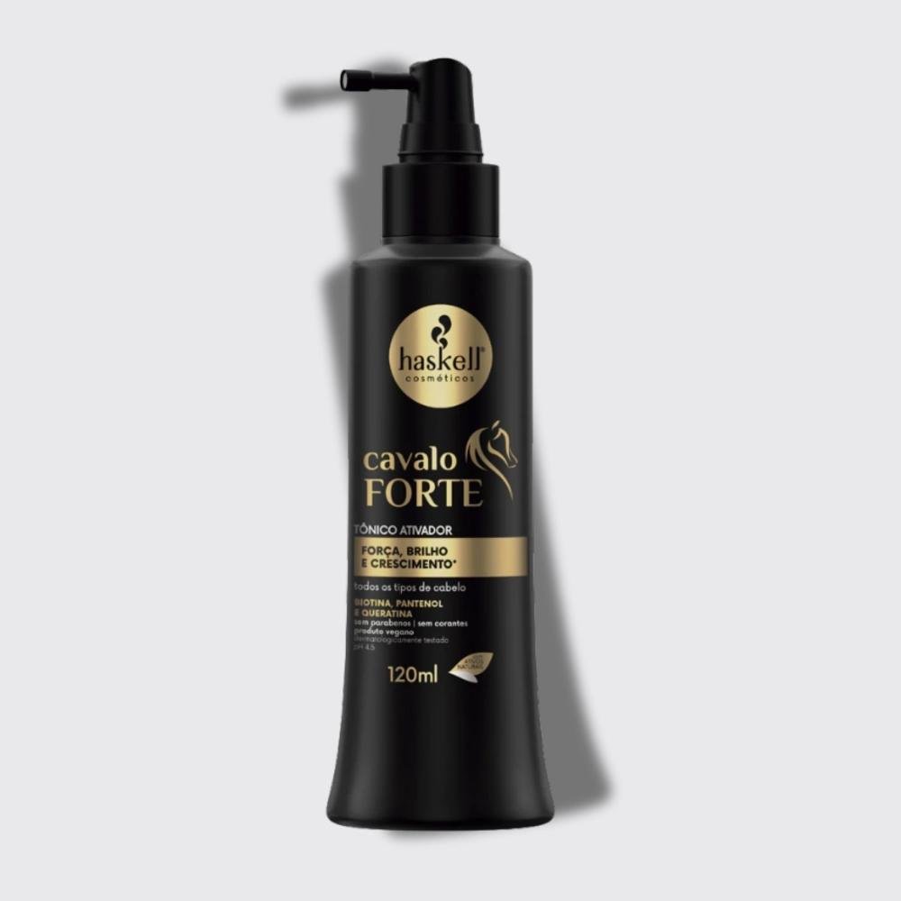 Tônico Capilar Haskell Cavalo Forte Fortalecimento 120g 120g 4