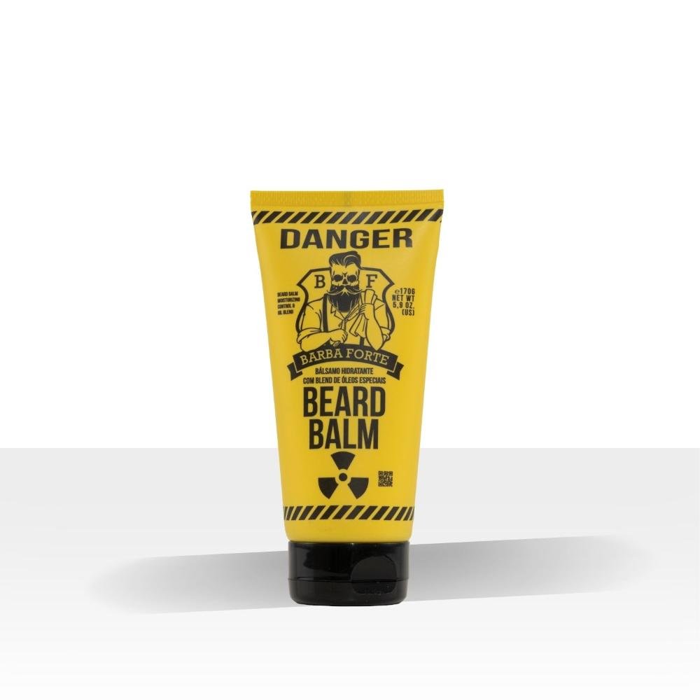 Barba Forte Danger Beard Balm Hidratação e Modelagem 170 g 170g 3
