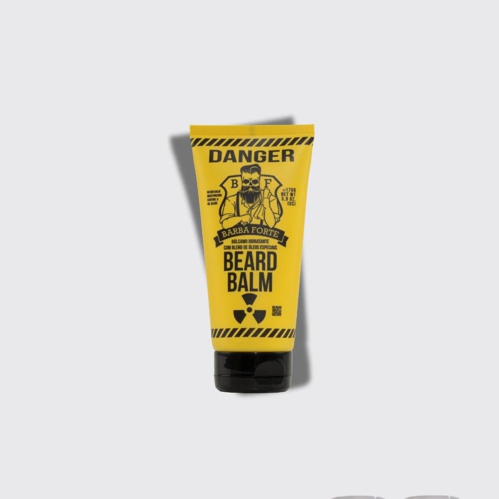 Barba Forte Danger Beard Balm Hidratação e Modelagem 170 g 170g 4