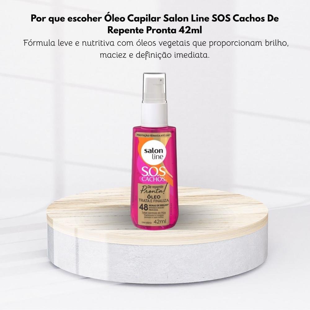 Óleo Capilar Salon Line SOS De Repente Pronta 42 ml 42ml 5