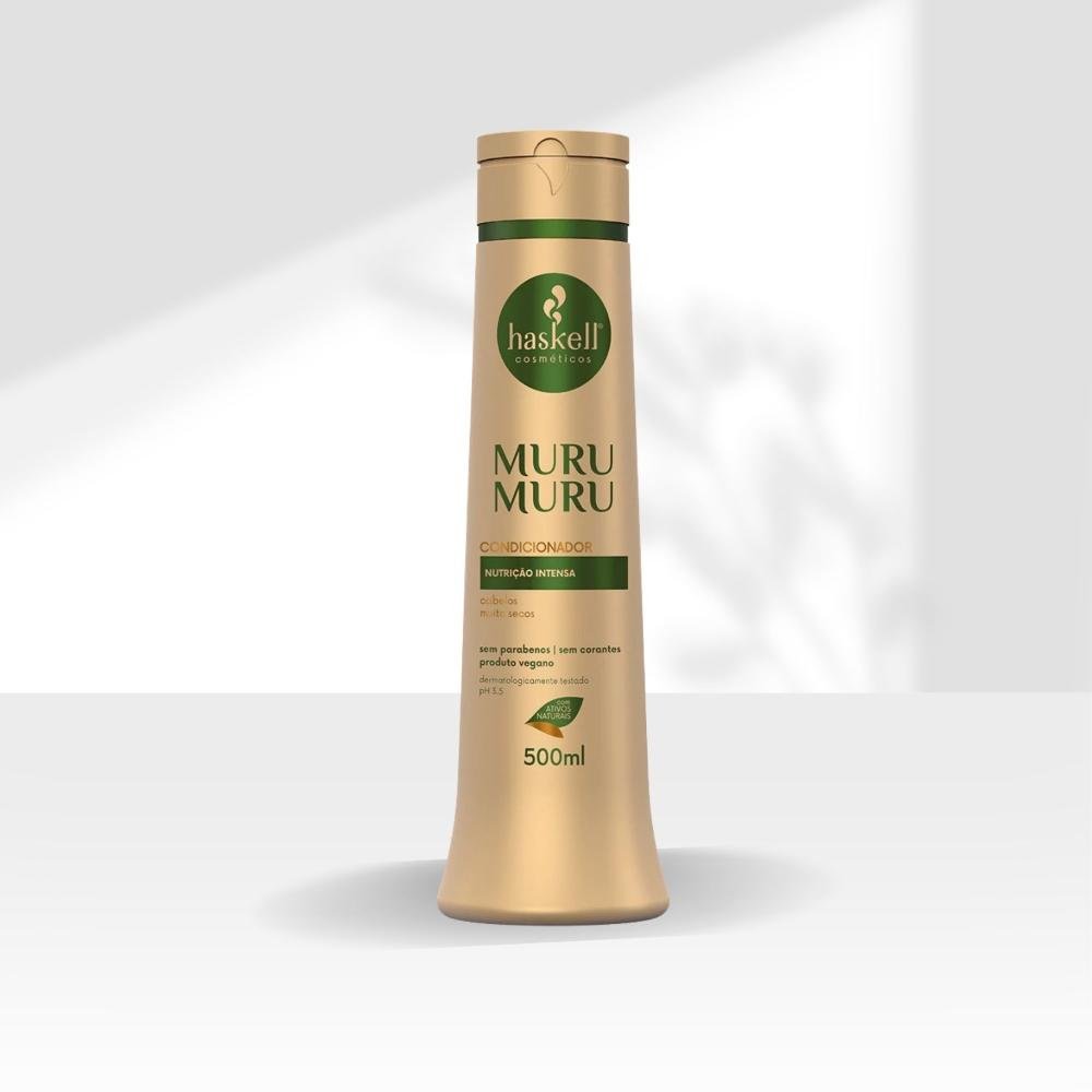 Condicionador Haskell Muru Muru Nutrição Hidratação 500 ml 500ml 3