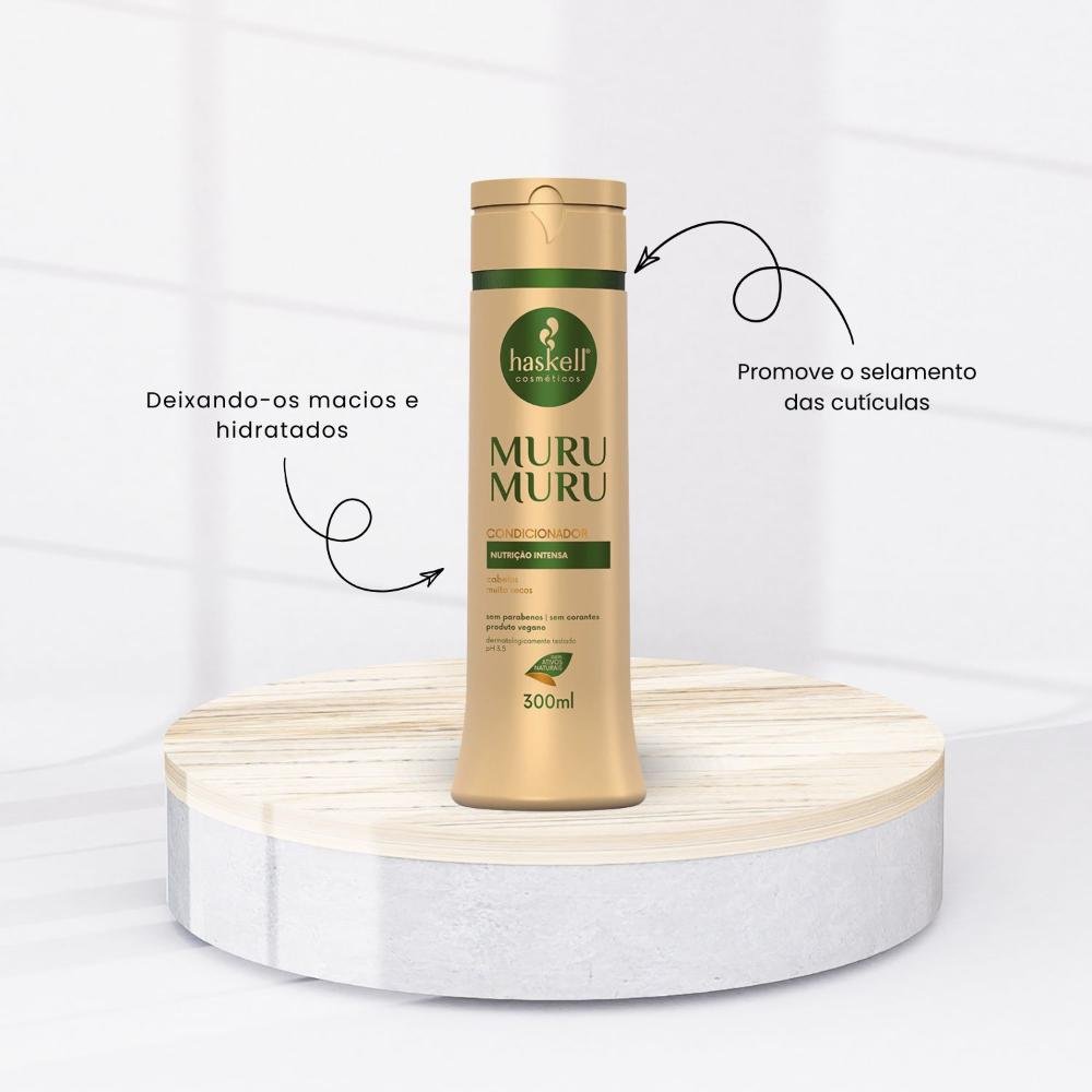 Condicionador Haskell Muru Muru Nutrição Hidratação 300 ml 300ml 2