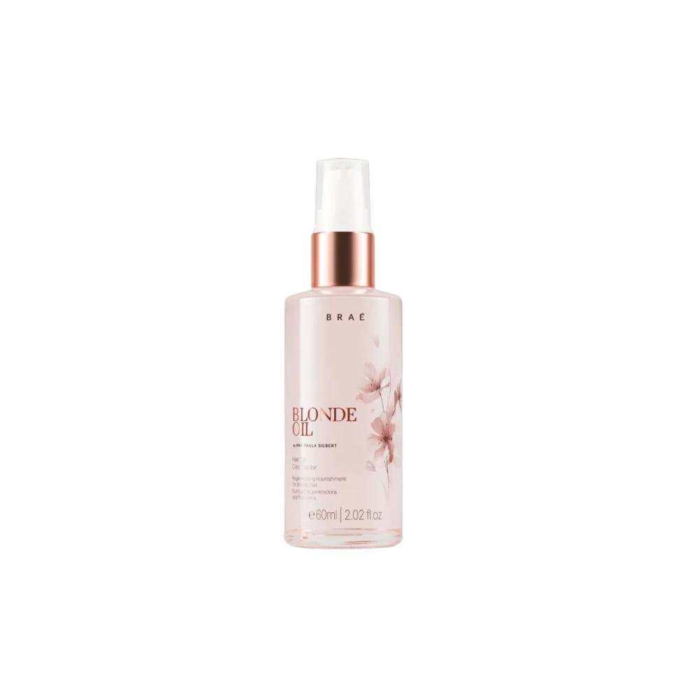 Oleo Braé Blonde Oil Nutrição Fios Loiros 60 ml