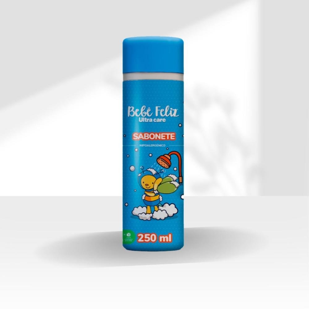 Bebê Feliz Sabonete Limpeza Suave Pele Delicada 250 ml 250ml 3