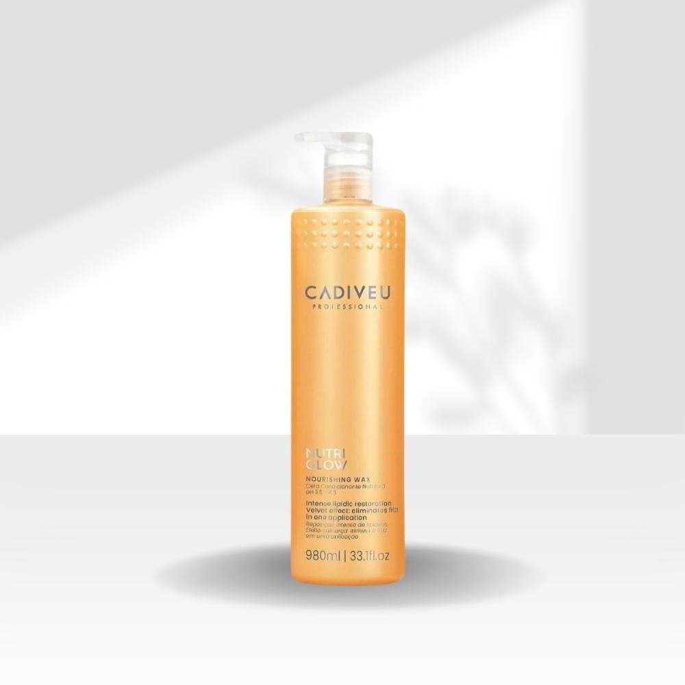 Cadiveu Nutri Glow Nourishing Wax Kit 3 Condicionante 980ml ÚNICO 3