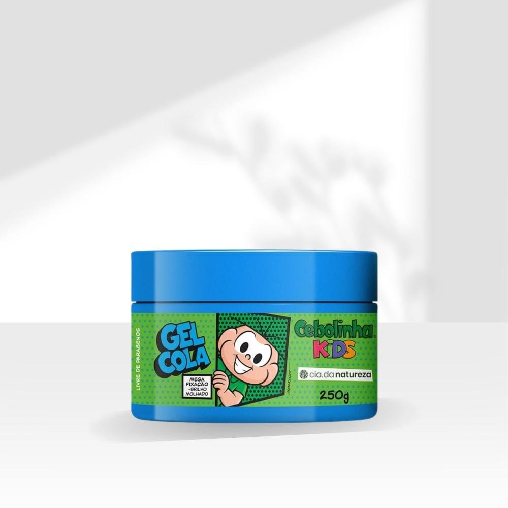 Cia da Natureza Cebolinha Gel Fixador Cola 250 g 250g 3