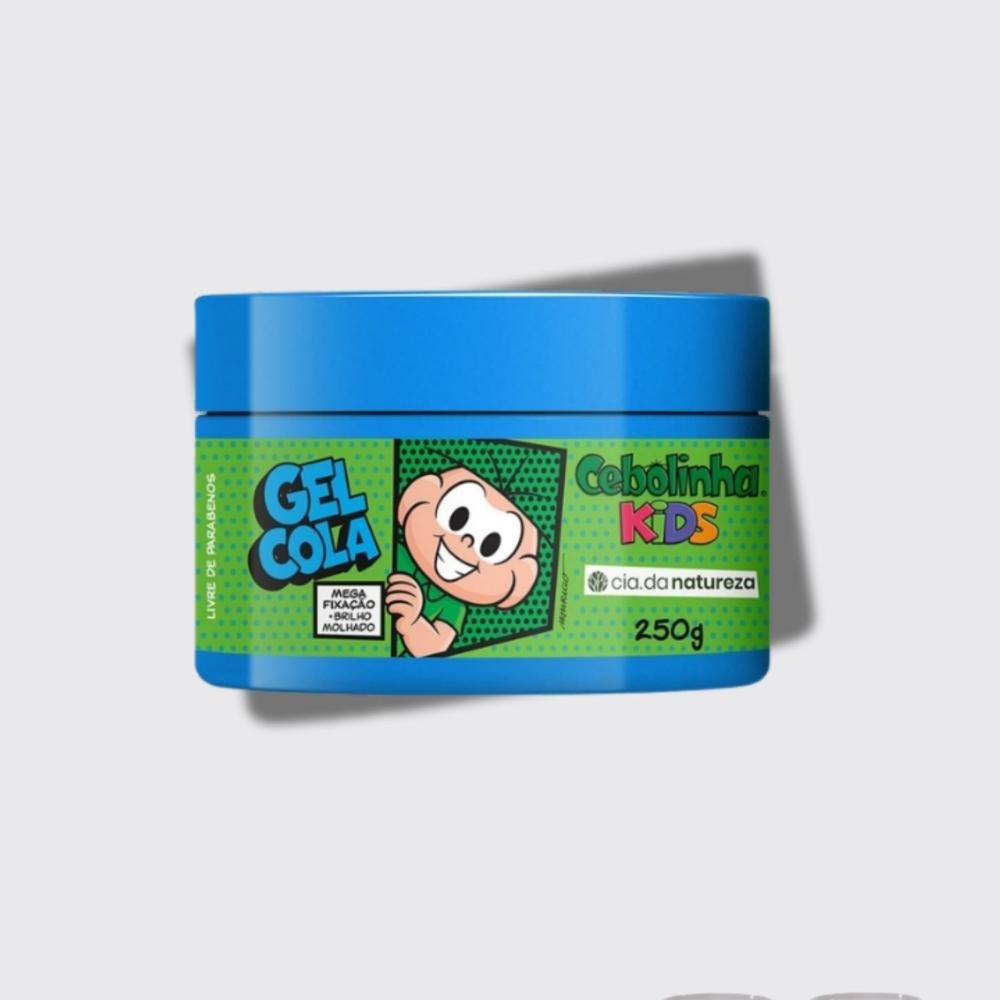 Cia da Natureza Cebolinha Gel Fixador Cola 250 g 250g 4